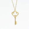 COLGANTE LLAVE PEQUEÑA DORADA 5cm